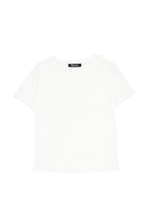 logo-embroidered T-shirt by BLAKLACE