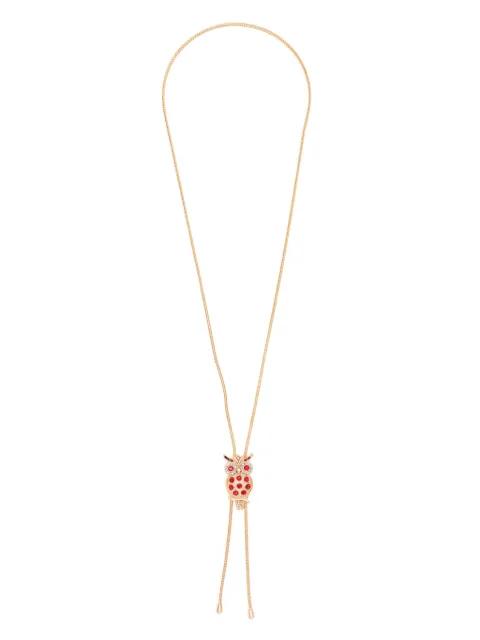 owl necklace by BLAKLACE