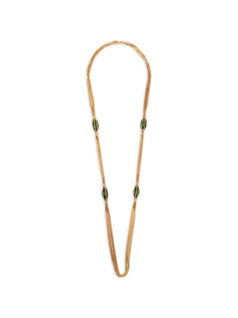 precious metals beaded necklace by BLAKLACE