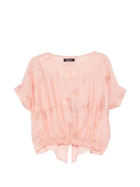 ruffle trim top by BLAKLACE