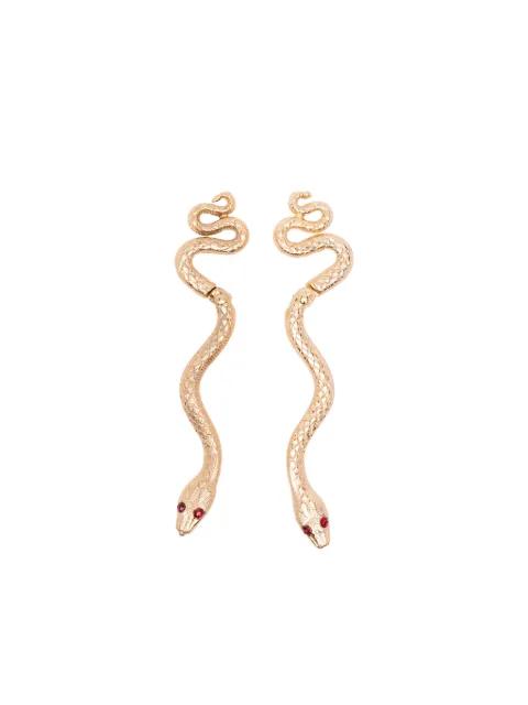 snake earrings by BLAKLACE