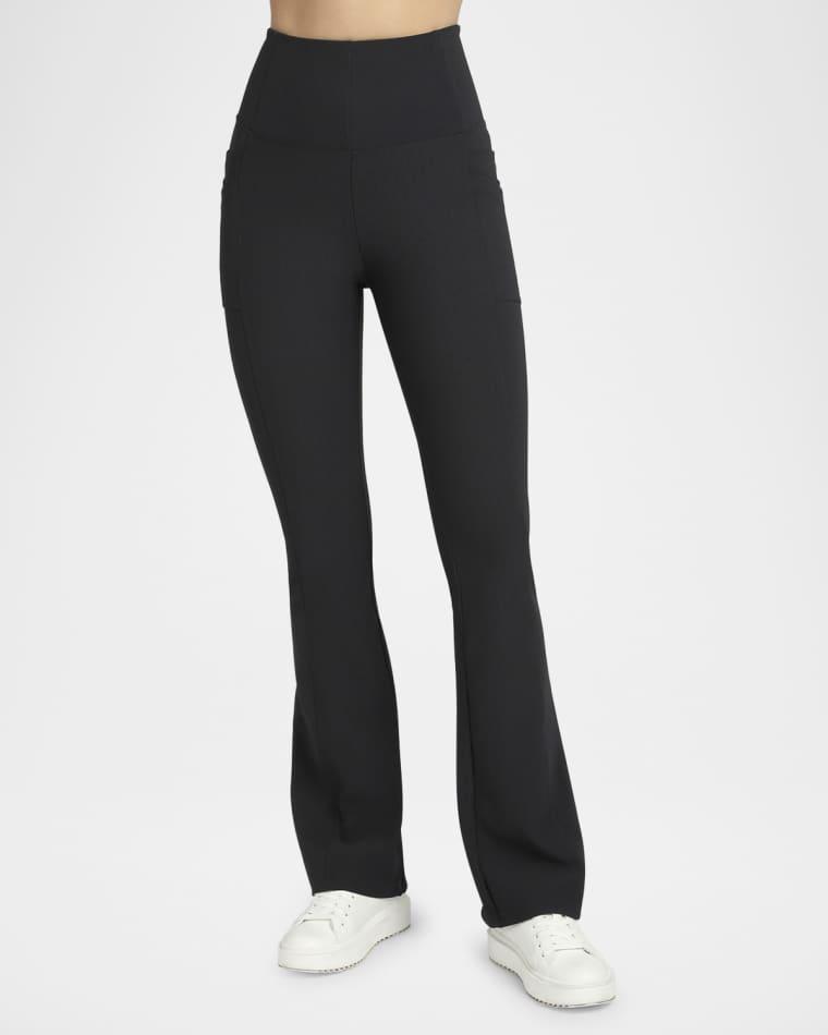 Directional Rib Bootcut Pants by BLANC NOIR