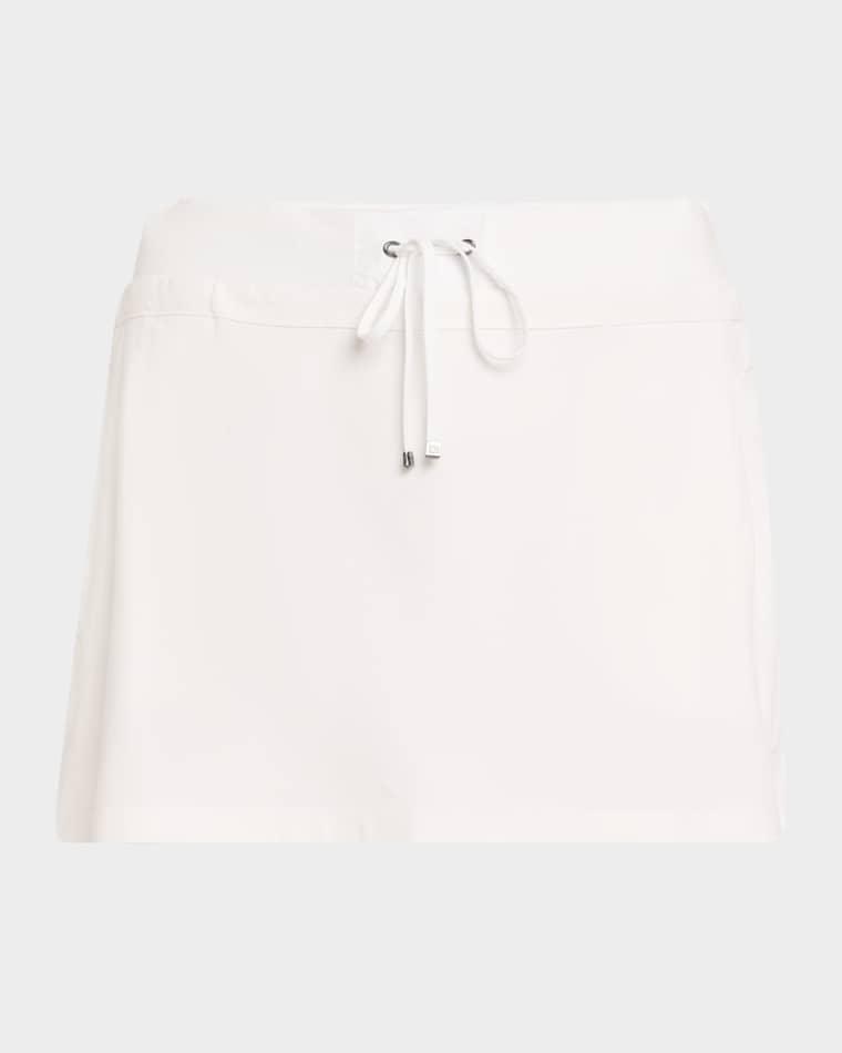 Summer Drawstring Skort by BLANC NOIR