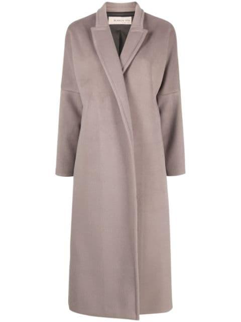 Calomeria felted maxi coat by BLANCA VITA