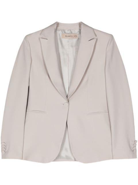 Gelsemy single-breasted blazer by BLANCA VITA