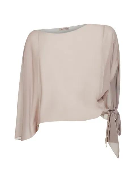 Sdefy boat-neck stole by BLANCA VITA