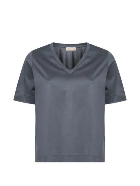 V-neck short-sleeve T-shirt by BLANCA VITA