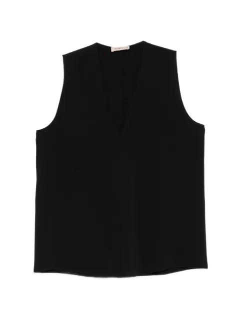 V-neck sleeveless blouse by BLANCA VITA