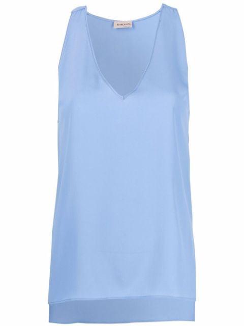 V-neck vest top by BLANCA VITA