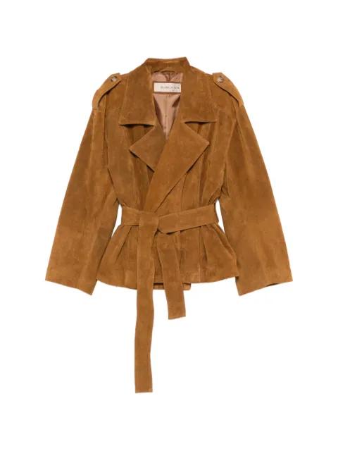 belted kimono jacket by BLANCA VITA
