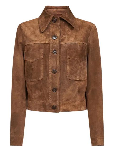 button flap pocket coat by BLANCA VITA