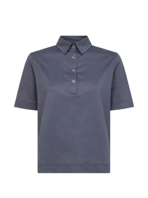 cotton polo top by BLANCA VITA