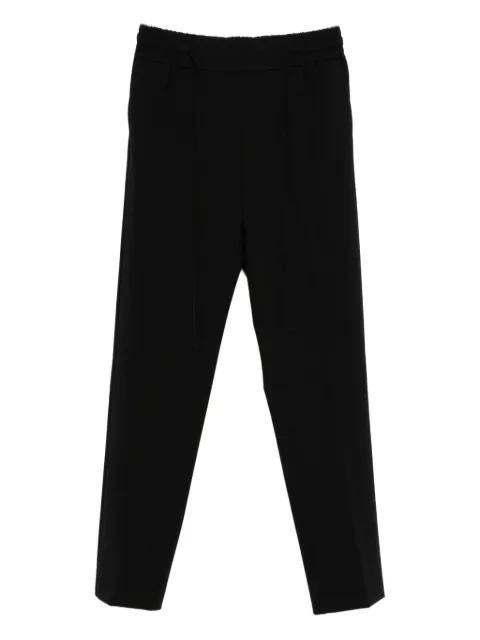 drawstring-waist trousers by BLANCA VITA