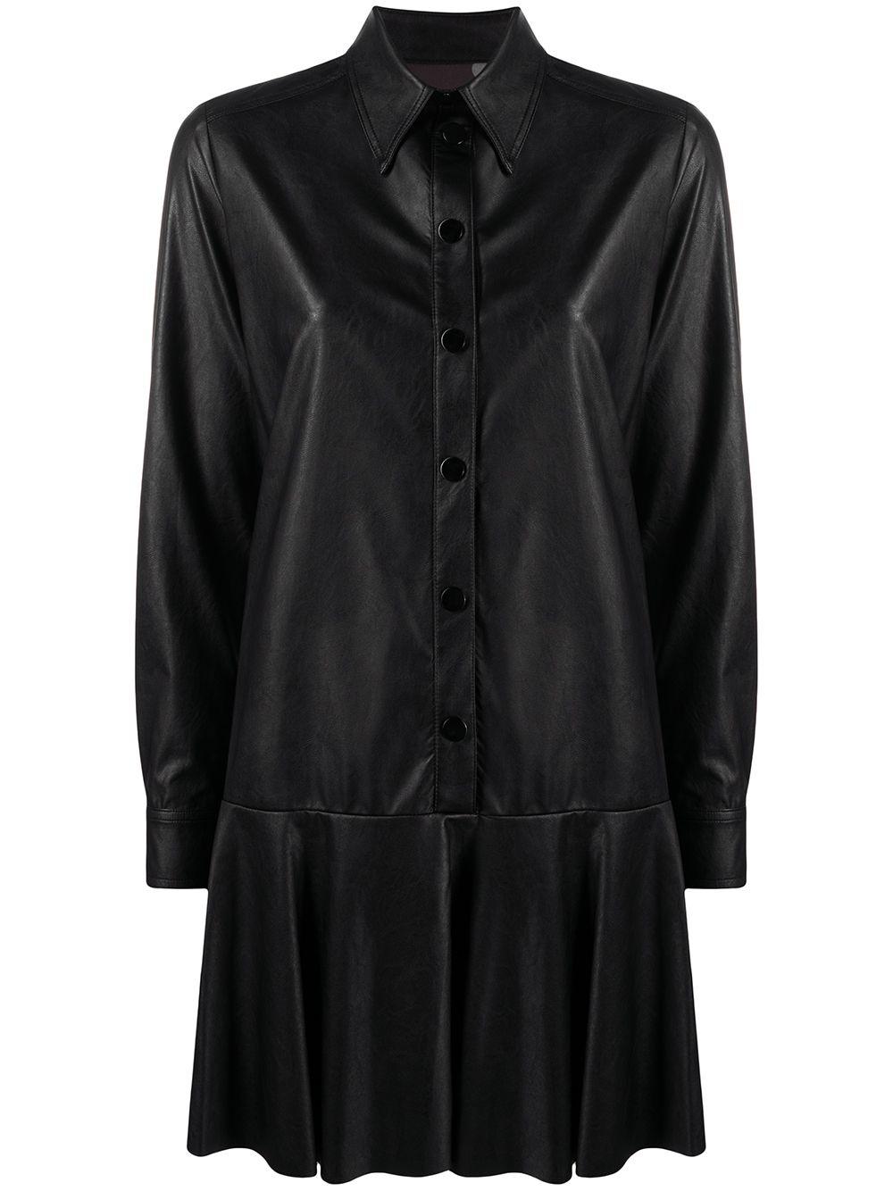 dropped-waist shirt dress by BLANCA VITA