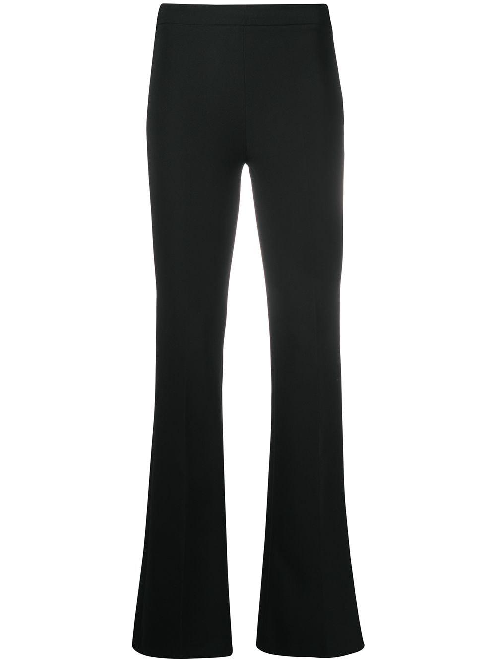 fitted flare trousers by BLANCA VITA