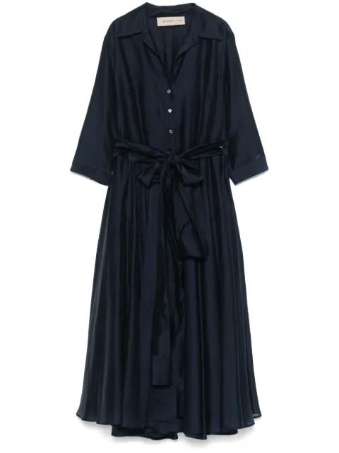 flared midi dress by BLANCA VITA