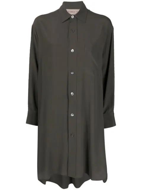 flared shirt dress by BLANCA VITA