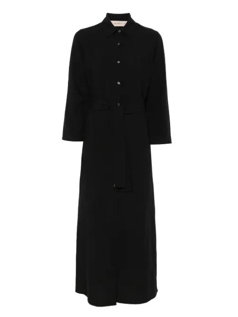 linen midi dress by BLANCA VITA