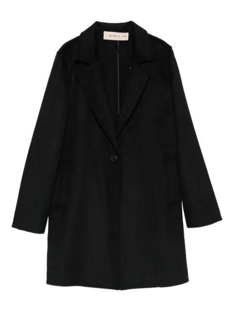 notched coat by BLANCA VITA