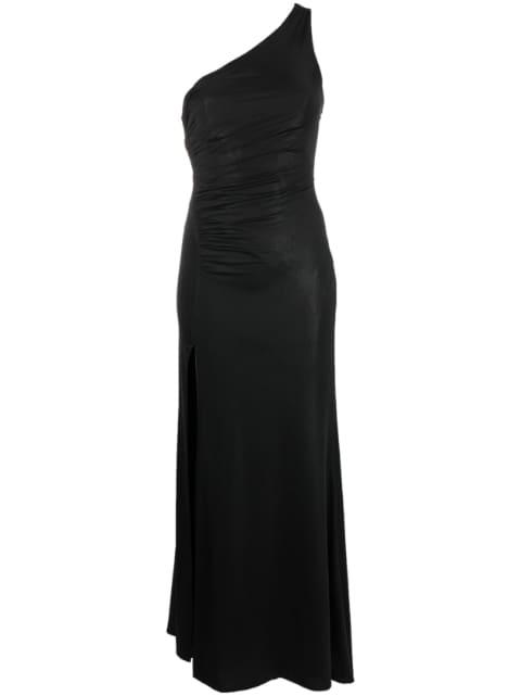 one-shoulder fitted dress by BLANCA VITA