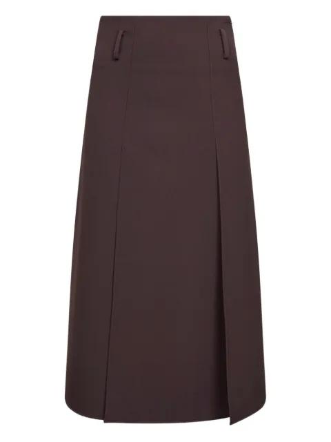 panelled midi skirt by BLANCA VITA