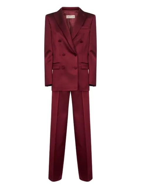 peak-lapel double-breasted suit by BLANCA VITA