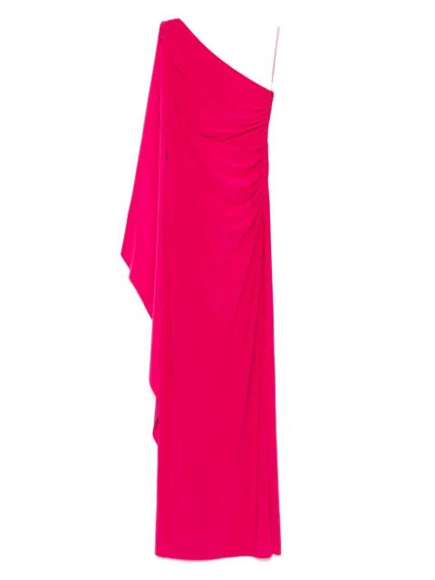 ruched maxi dress by BLANCA VITA