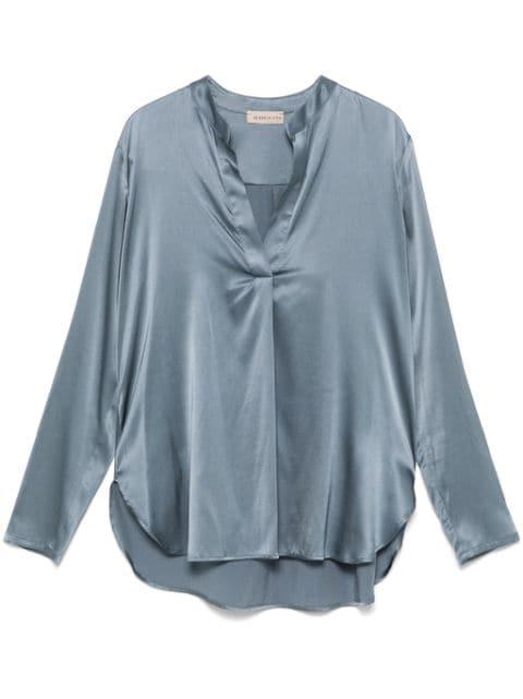 satin blouse by BLANCA VITA