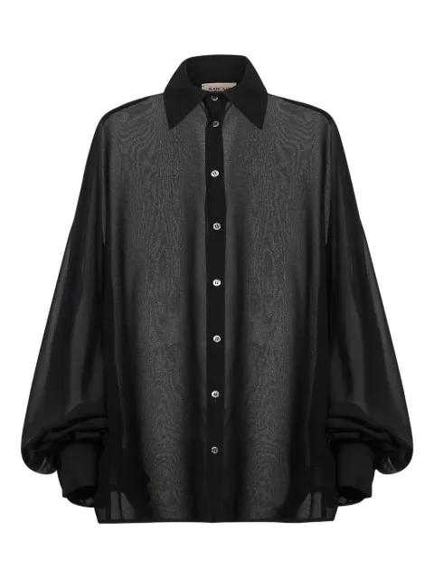 satin shirt by BLANCA VITA