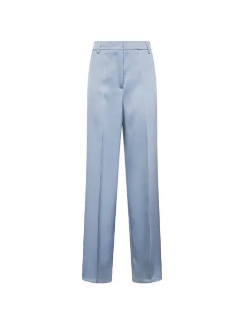 satin tailored trousers by BLANCA VITA