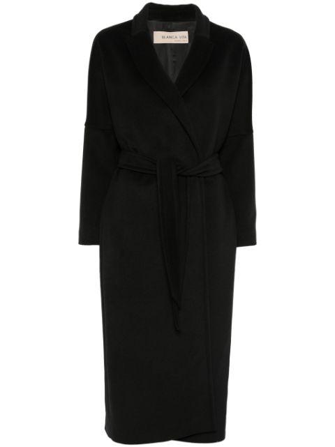 textured coat by BLANCA VITA
