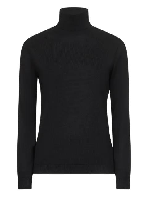 turtleneck ribbed-cuff sweater by BLANCA VITA