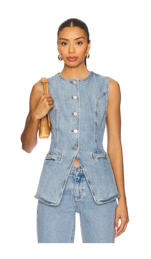 BLANKNYC Denim Vest in Blue by BLANK NYC