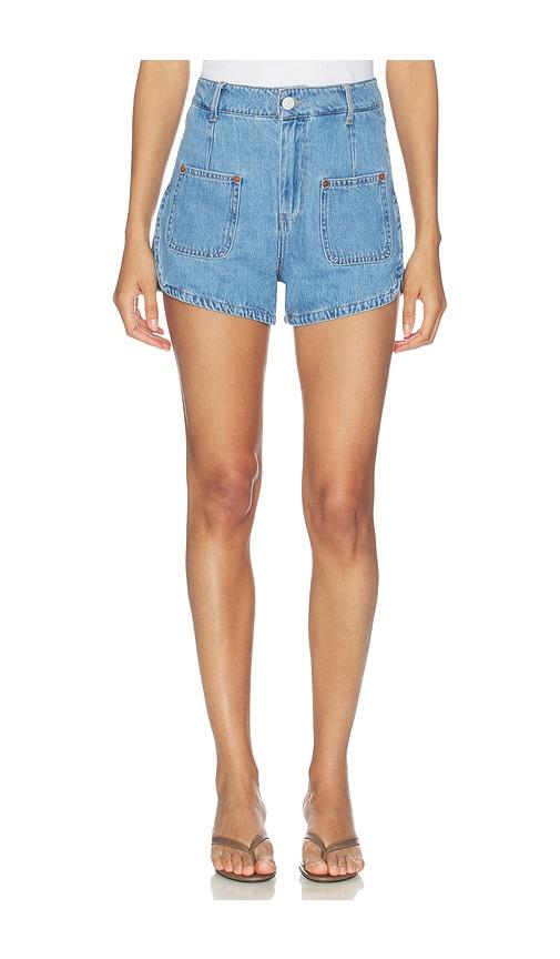 BLANKNYC High Waisted Shorts in Blue by BLANK NYC
