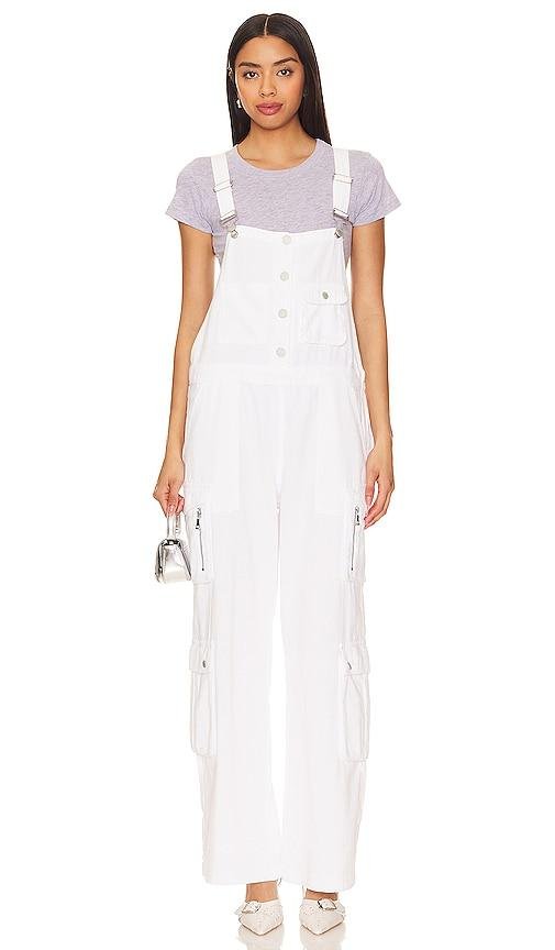 BLANKNYC Overalls in White by BLANK NYC
