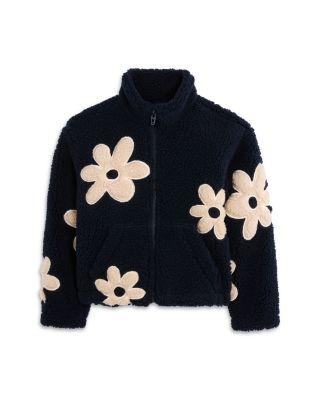 Girls' Flower Power Fleece Jacket - Big Kid by BLANK NYC