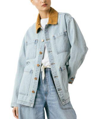 Oversized Denim Barn Jacket by BLANK NYC