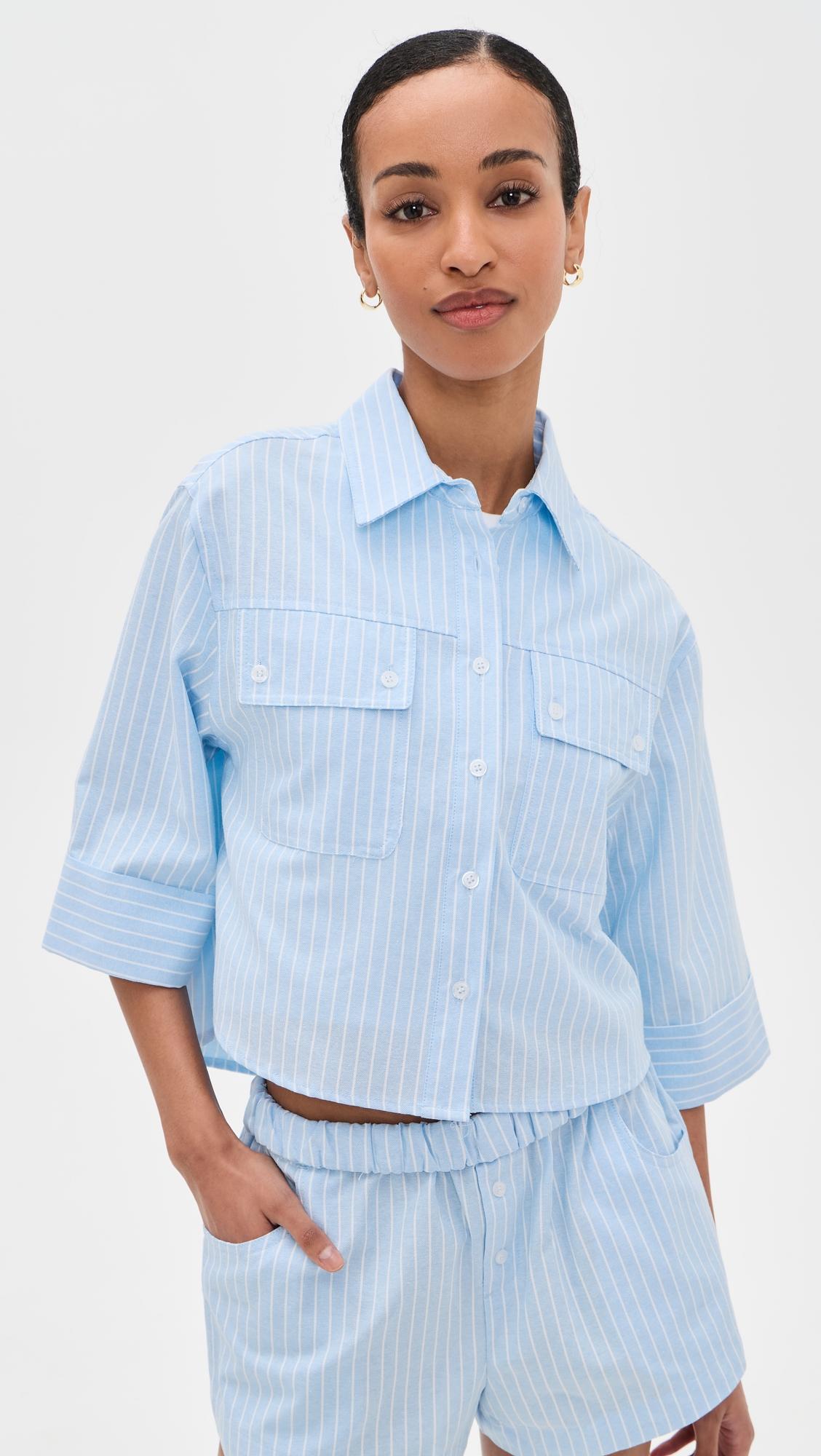 Sky Dive Shirt by BLANK NYC