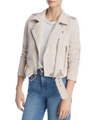 Suede Moto Jacket by BLANK NYC