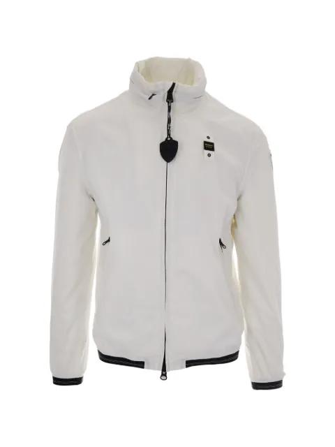 Dimock logo-patch zip-up jacket by BLAUER