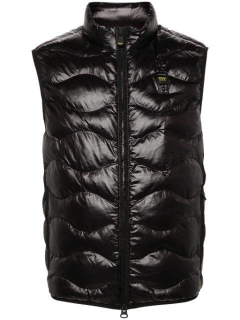 King Wave quilted gilet by BLAUER