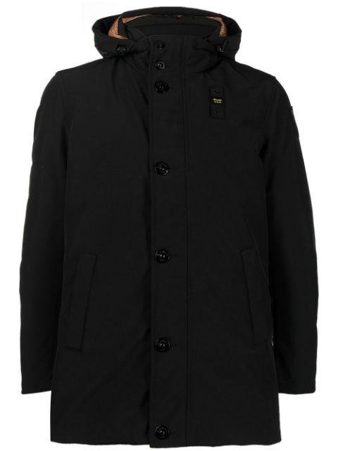Trench quilted down jacket by BLAUER
