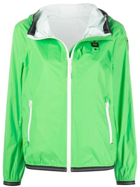 contrast-trimmed track jacket by BLAUER