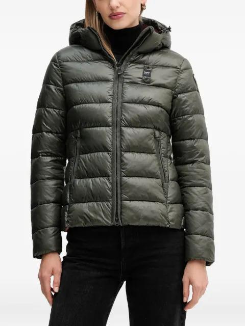 hoodied-neckline padded jacket by BLAUER