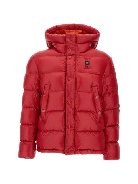 hoodied quilted down jacket by BLAUER