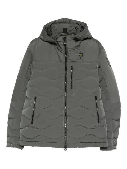 hoodied quilted jacket by BLAUER