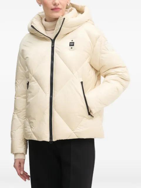 hoodied quilted jacket by BLAUER