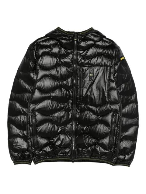 hoodied quilted jacket by BLAUER