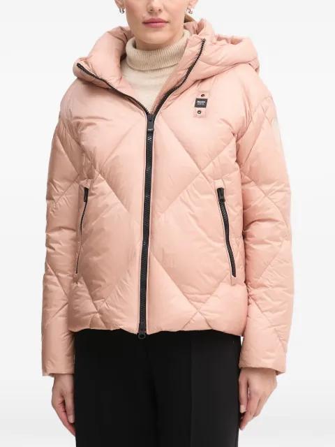 hoodied quilted jacket by BLAUER