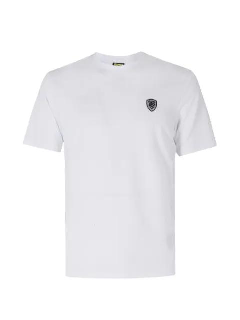 logo-patch T-shirt by BLAUER